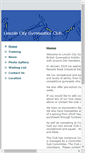 Mobile Screenshot of lincolncitygymclub.org