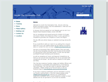 Tablet Screenshot of lincolncitygymclub.org